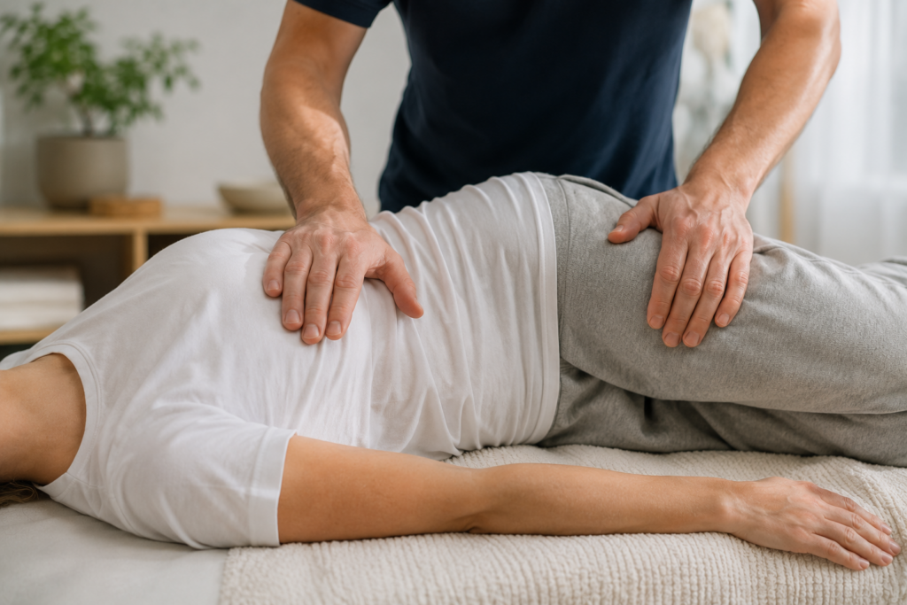 Osteopathische Behandlung in der Praxis Osteo Team Höchberg bei Würzburg